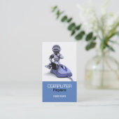 Computer Repareert Visitekaartje (Staand voorkant)