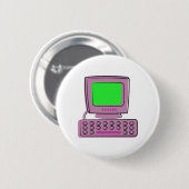 Computer Ronde Button 5,7 Cm (Voorkant /achterkant)