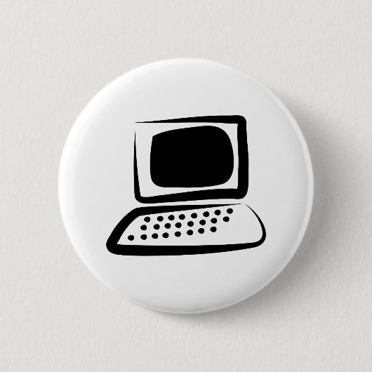 Computer Ronde Button 5,7 Cm (Voorkant)