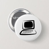 Computer Ronde Button 5,7 Cm (Voorkant /achterkant)
