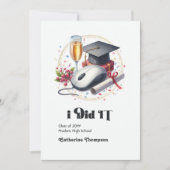 Computer Science and Information Afstuderen Foto Aankondiging (Voorkant)