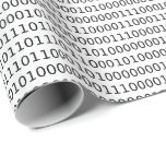 Computer Science Binary (zwart en rood) Cadeaupapier<br><div class="desc">Of ze houden van dit verpakkingspapier,  of niet.   Pak het. Het herhalen van binaire aantallen 0 en 1,  in zwart en rood. Ideaal voor enthousiaste computerwetenschappen,  leraren of coderende experts voor verjaardagen,  feestdagen of gewoon vanwege geschenken.</div>