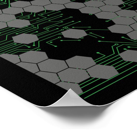Computer Science Circuit Board Poster (Hoek)