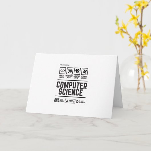 computer science kaart (Gele Bloem)