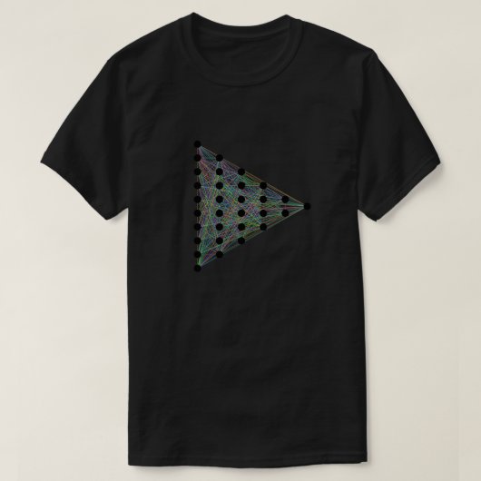 Computer Science Neural Network T-shirt (Design voorkant)