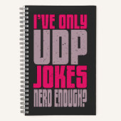 Computer Science Programmer udp Joke Notitieboek (Voorkant)