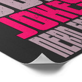 Computer Science Programmer udp Joke Poster (Hoek)