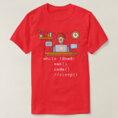 Computer Science Programming coder programmeur Pre T-shirt (Design voorkant)