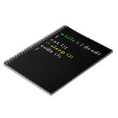 Computer Science Python Programmer Eat Code Slaap Notitieboek (Linkerzijde)