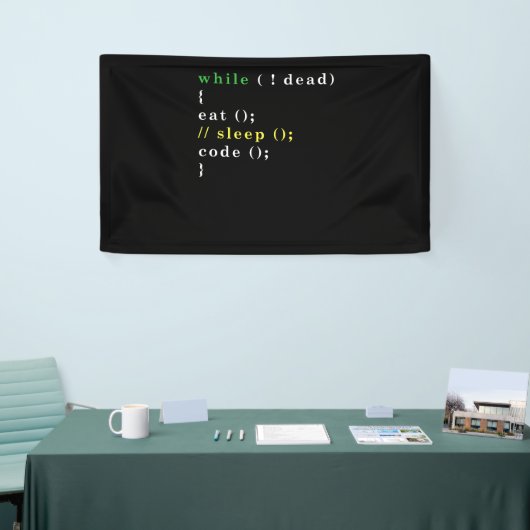 Computer Science Python Programmer Eat Code Slaap Spandoek (Beurs)
