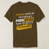 Computer Science Shirten Nerd Geek Programming Pro T-shirt (Design voorkant)
