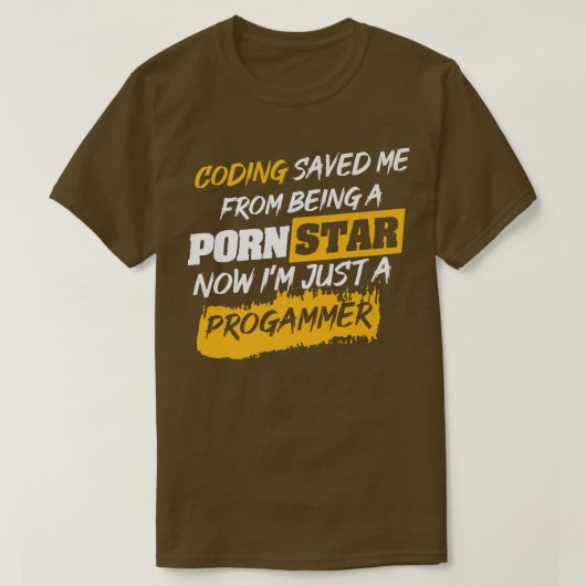 Computer Science Shirten Nerd Geek Programming Pro T-shirt (Design voorkant)
