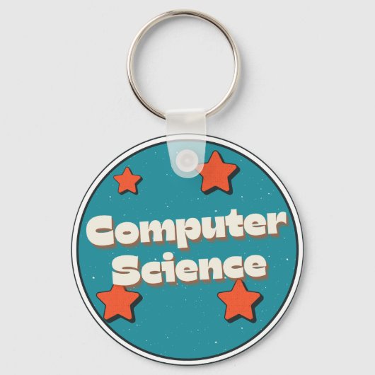 Computer Science Sleutelhanger (Voorkant)