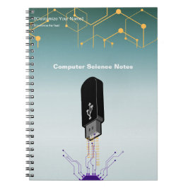 Computer Science Spiral Photo Notebook Notitieboek