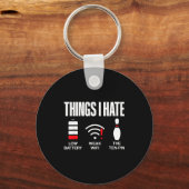 Computer Science Things I Hate Low Battery Weak Sc Sleutelhanger (Voorkant)