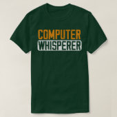Computer Science Whisperer Funny Coding Programmer T-shirt (Design voorkant)