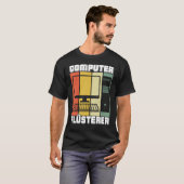 Computer Scientist Admin IT-technicus Network Pro T-shirt (Voorkant volledig)