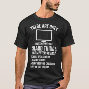 Computer Scientist Quote Coder Problemen Grappig T-shirt