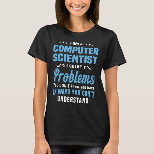 Computer Scientist T-shirt (Voorkant)
