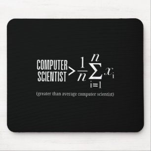 Computer Scientist Wiskunde Programmeur Coder Soft Muismat