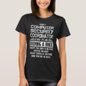 Computer Security Coordinator T-shirt (Voorkant)