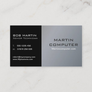 Computer service reparatie Creëer uw eigen gemakke Visitekaartje