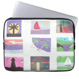 Computer Sleeve met Beach/Natuur-scènes