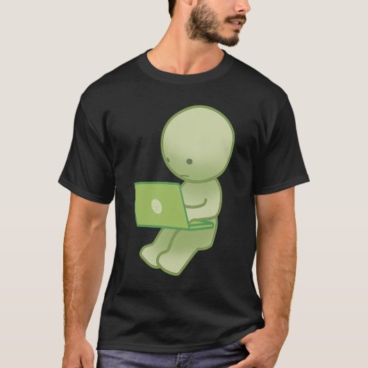 Computer Smiski T-shirt (Voorkant)