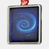 Computer Space Afbeelding Metalen Ornament (Links)