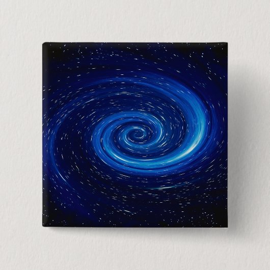 Computer Space Afbeelding Vierkante Button 5,1 Cm (Voorkant)