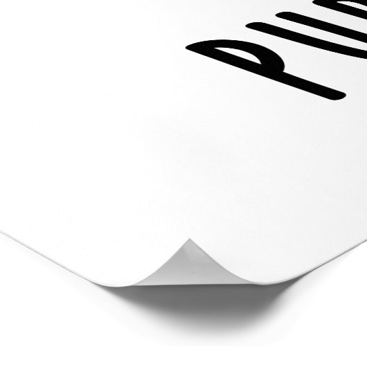 Computer Spint-grammer Funny Cat Pun Poster (Hoek)