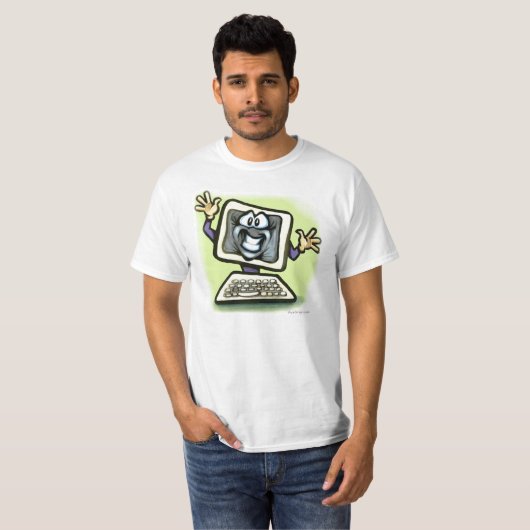 Computer T-shirt (Voorkant volledig)