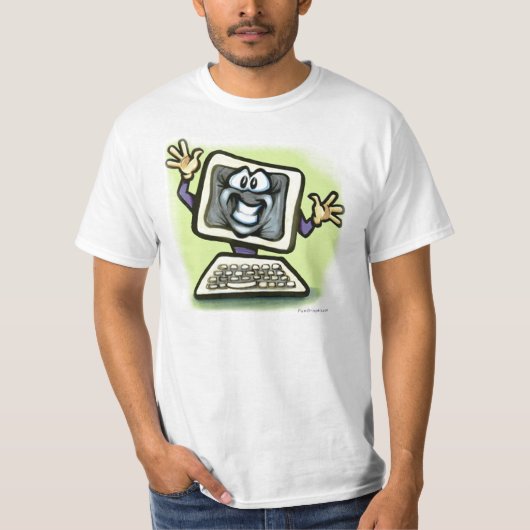 Computer T-shirt (Voorkant)