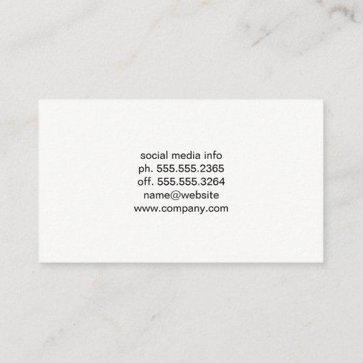 Computer Tech Digitale Logo | Elektronica Visitekaartje (Achterkant)