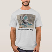 computer tech flush t-shirt (Voorkant)