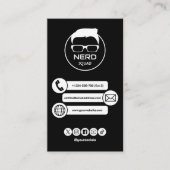 Computer Tech Guy Nerdy Visitekaartje (Voorkant)