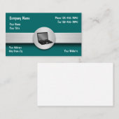 Computer Tech Support Visitekaartje (Voorkant / Achterkant)