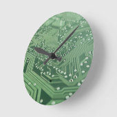 Computer Techie Acryl Wandklok (Hoek)