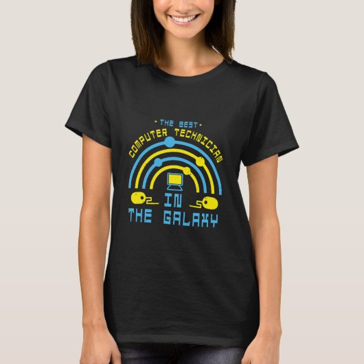Computer technician t-shirt (Voorkant)