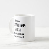computer technicus koffiemok (Voorkant links)