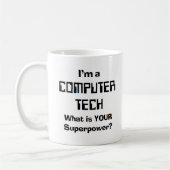 computer technicus koffiemok (Links)