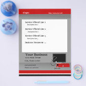 Computer Technists Services en Reparatiebrochure Flyer (Enkel)