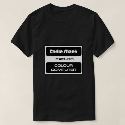  computer uit de 80s TRS-80 Klassieke T-shirt (Design voorkant)