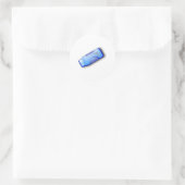 Computer USB Flash Drive Ronde Sticker (Tas)