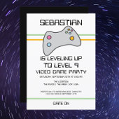 Computer Video Game Player Levensdag omhoog Kaart