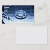 Computer Visitekaartje (Voorkant / Achterkant)