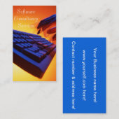 Computer-visitekaartje Visitekaartje (Voorkant / Achterkant)