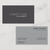 Computer - Visitekaartjes (Voorkant / Achterkant)