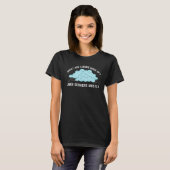 Computer Wat zijn Clouds gemaakt van Linux-servers T-shirt (Voorkant volledig)
