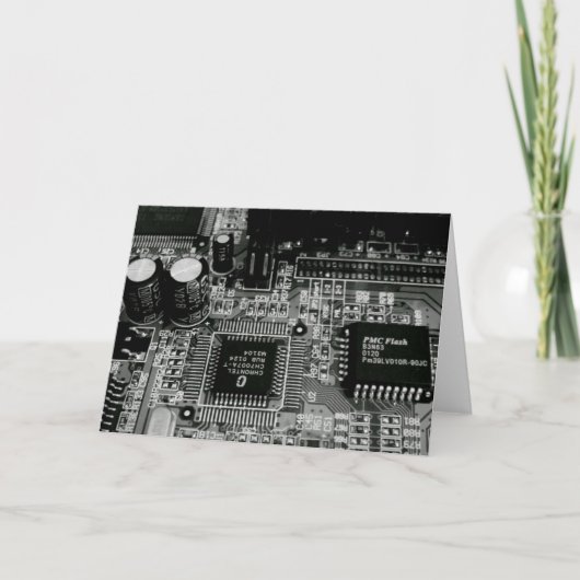 Computer-Wenskaart Kaart (Voorkant)